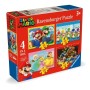 Ravensburger - Puzzle Super Mario 4 buc in cutie 12 16 20 24 piese Ravensburger - 2